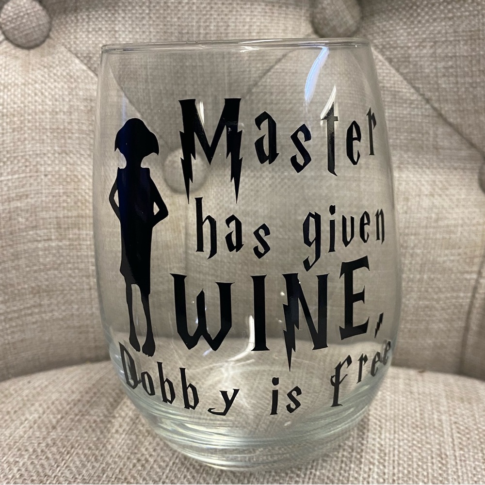 Harry Potter Wine Glass